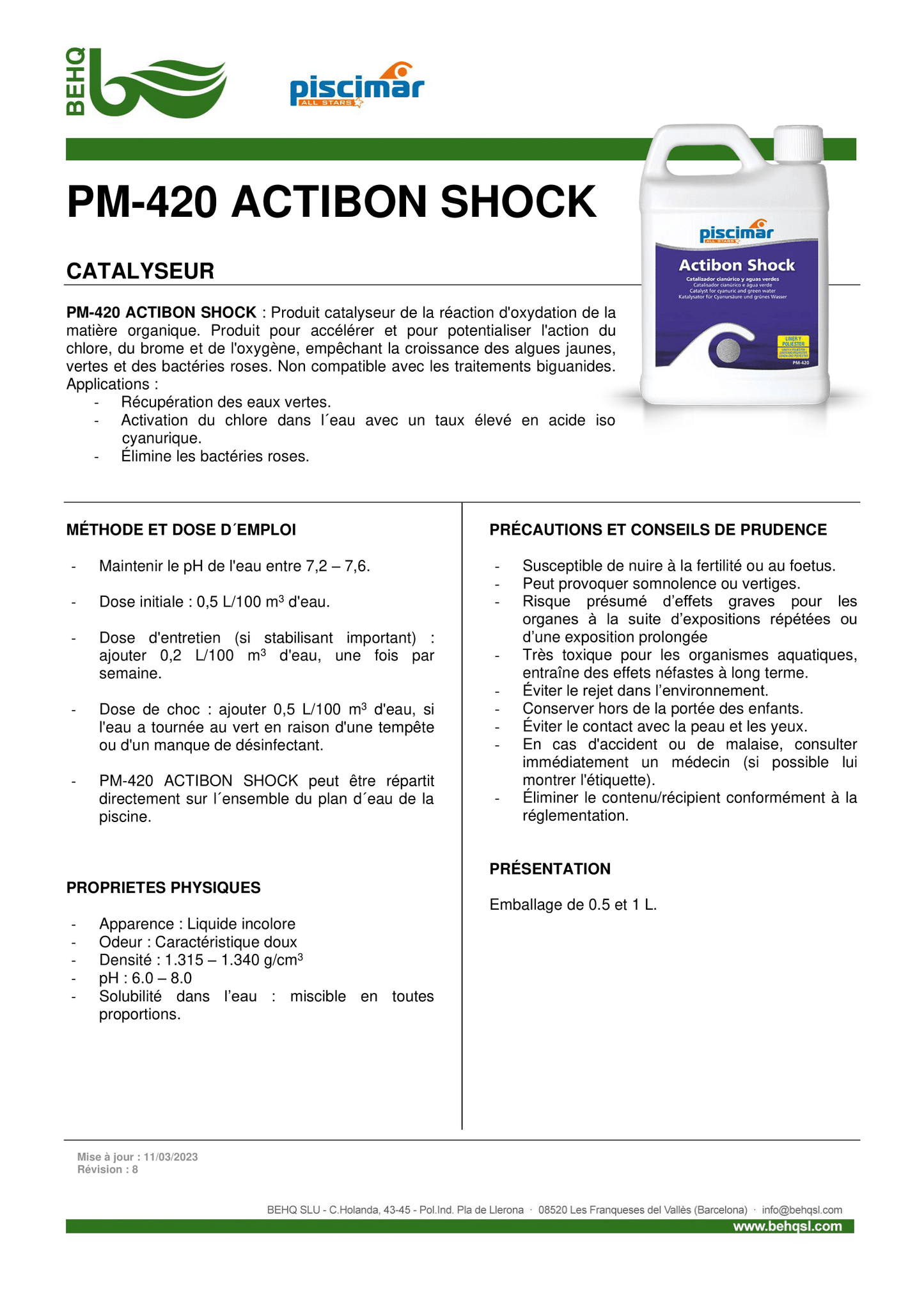 ACTIBON SHOCK - Fraville