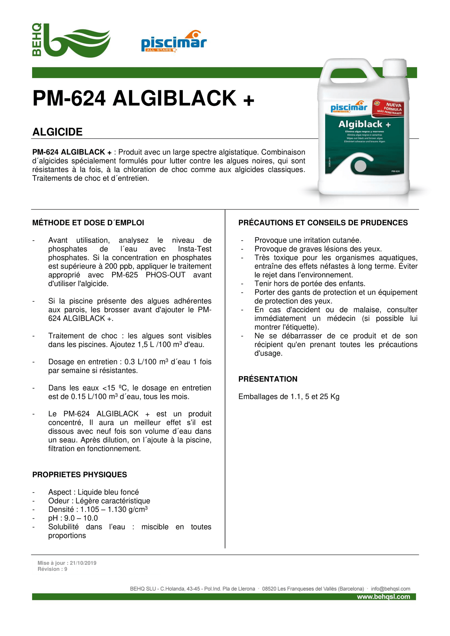 ALGIBLACK - Fraville