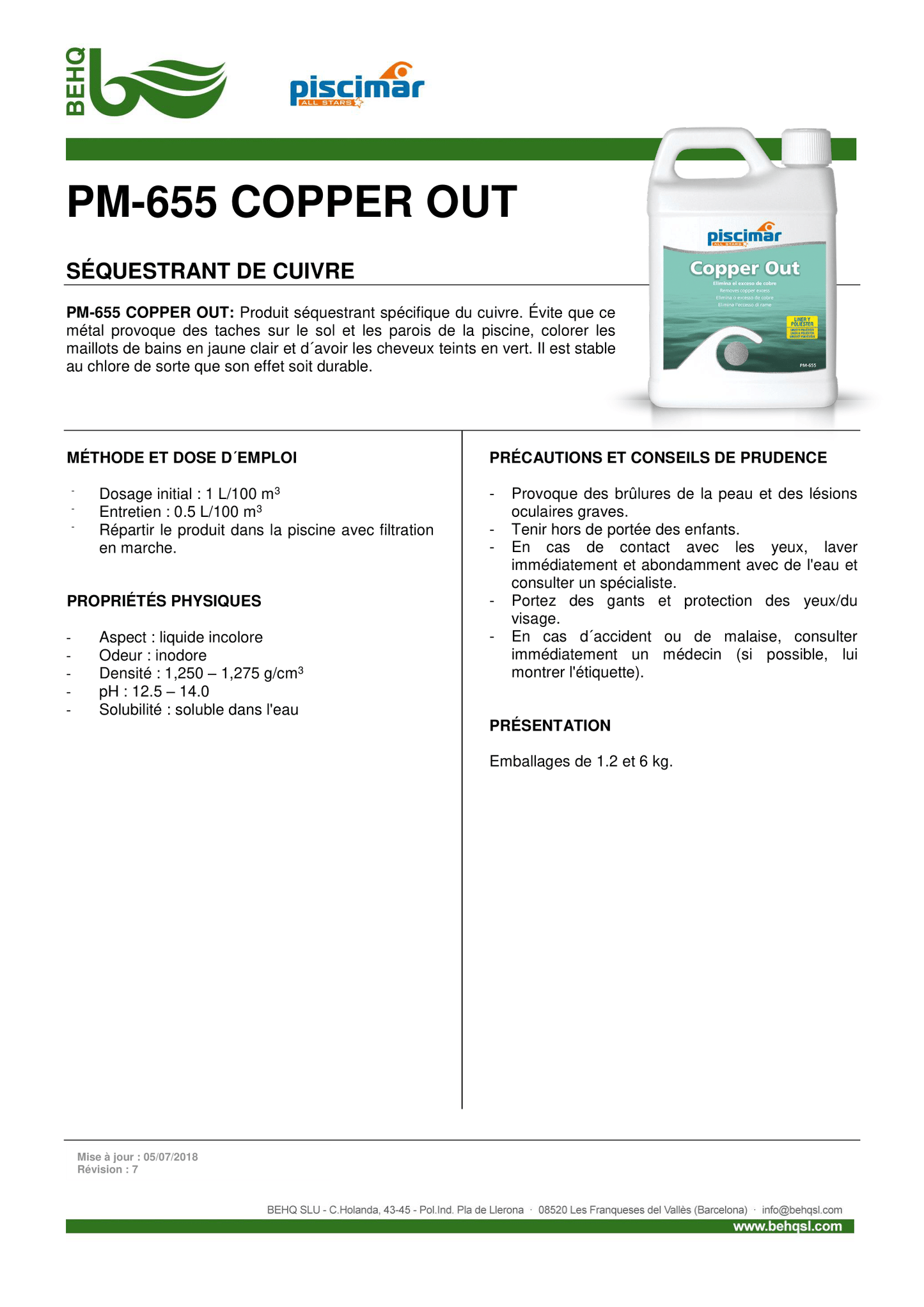 COPPER OUT - Fraville