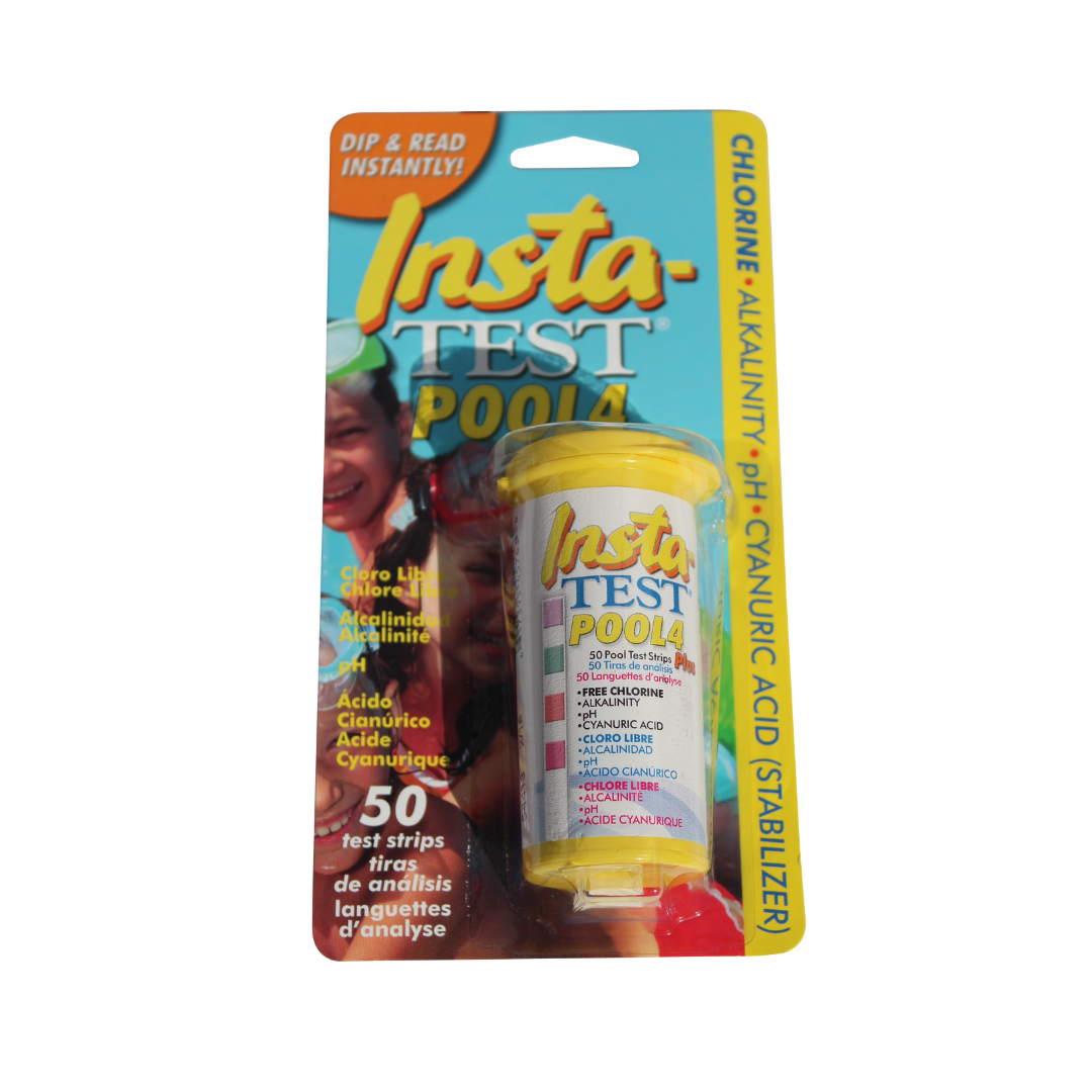 INSTA-TEST JAUNE Cl/pH/Cys/TAC (50 TESTS) - Fraville