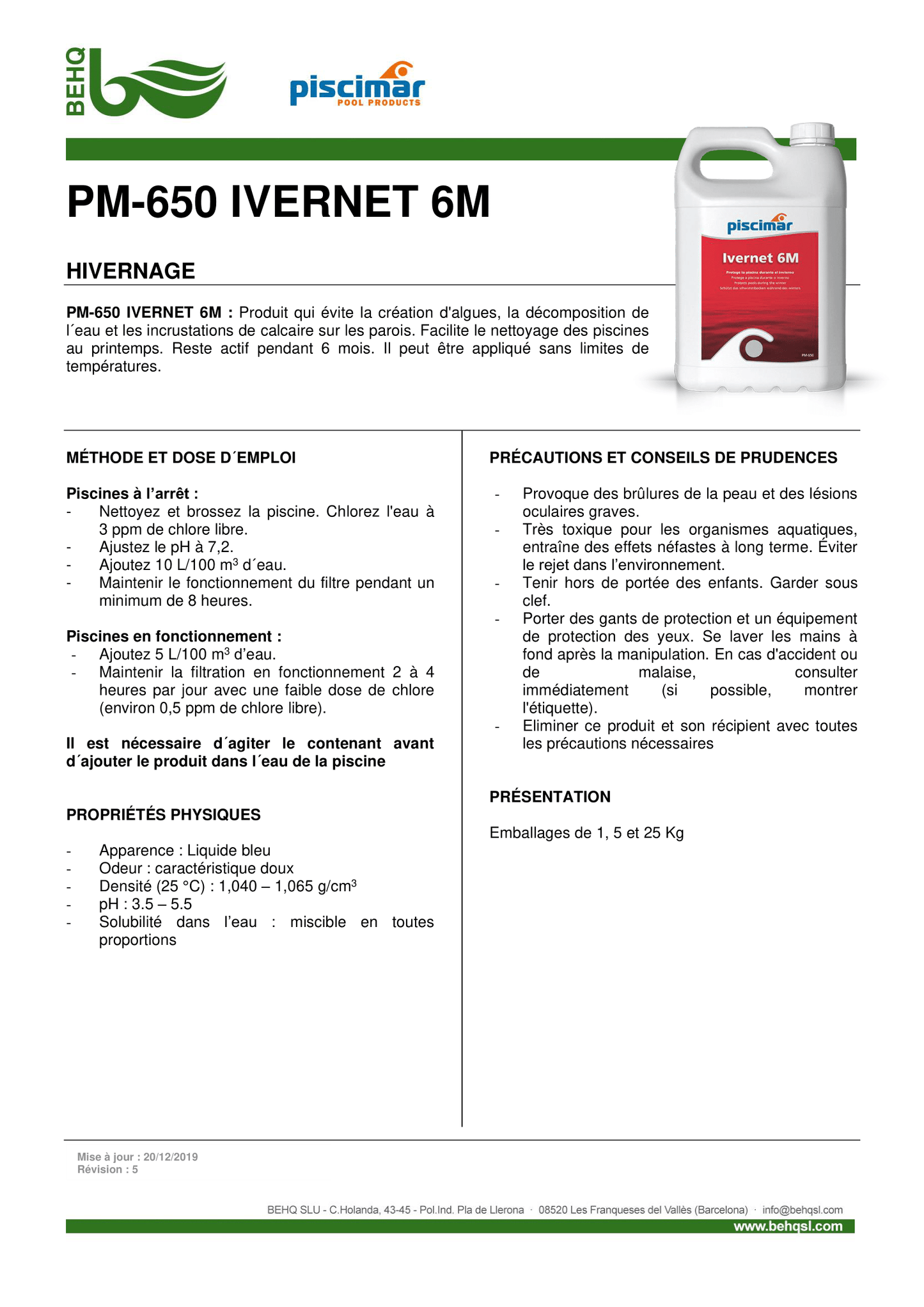 IVERNET 6M PLUS - Fraville