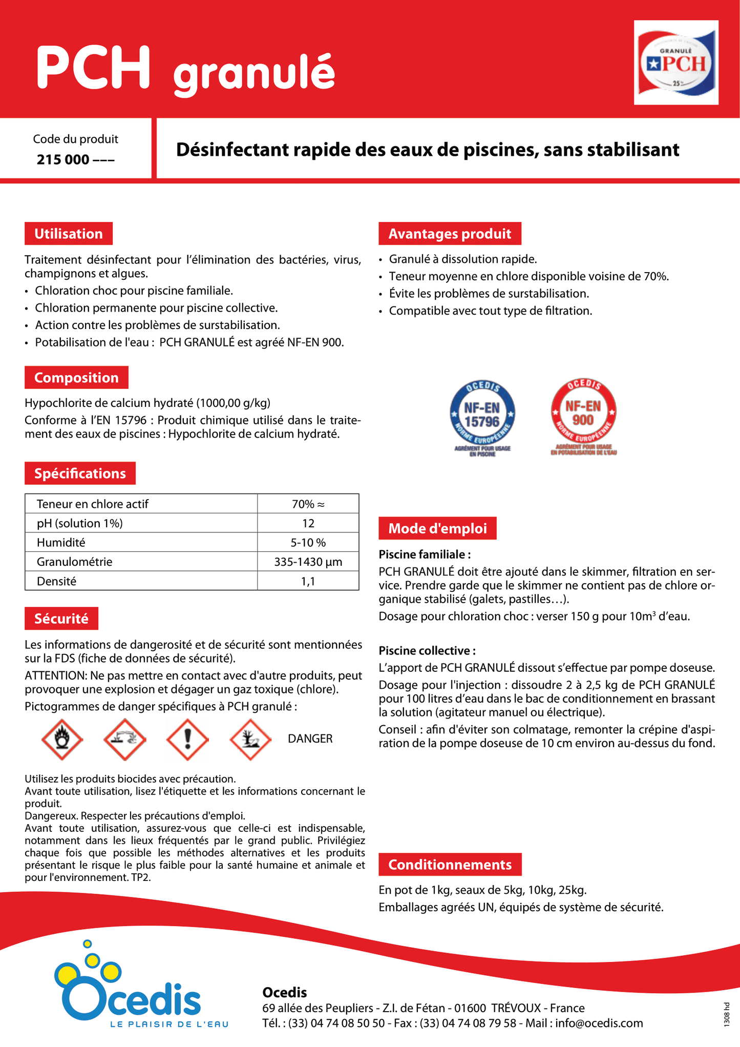 PCH GRANULE - Fraville