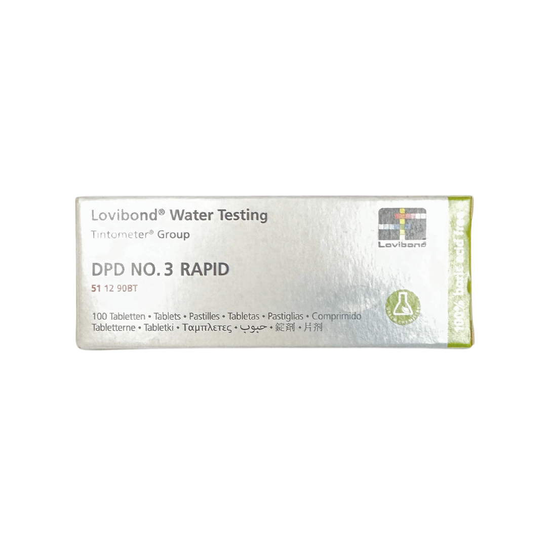 REACTIF DPD PLAQUETTE DE 10 COMPRIMES - Fraville