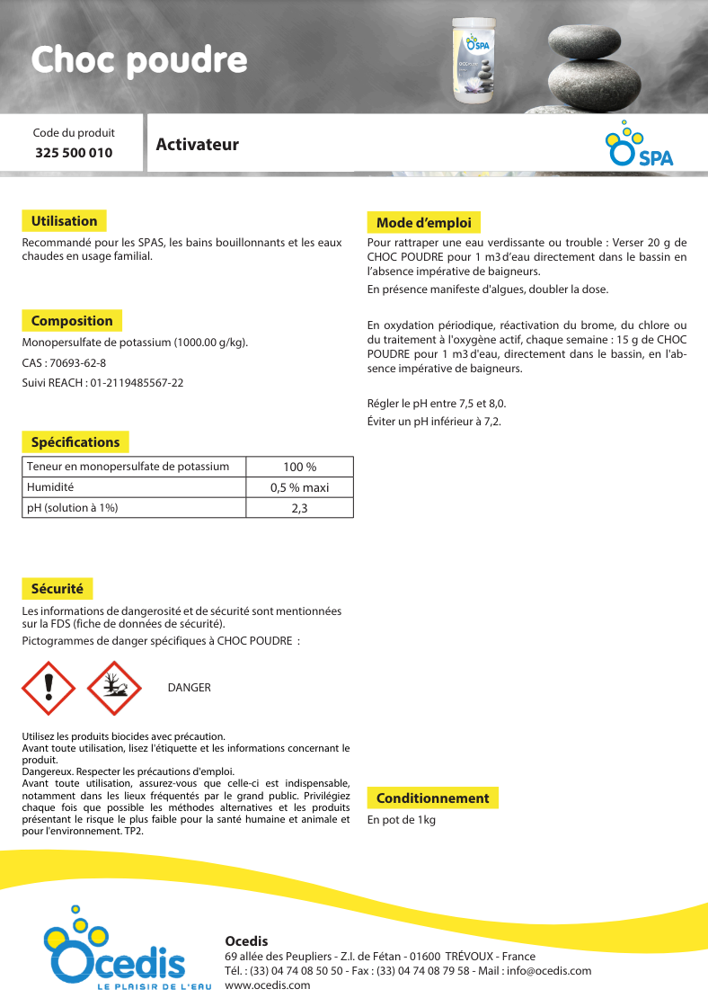 SPA CHOC POUDRE - Fraville