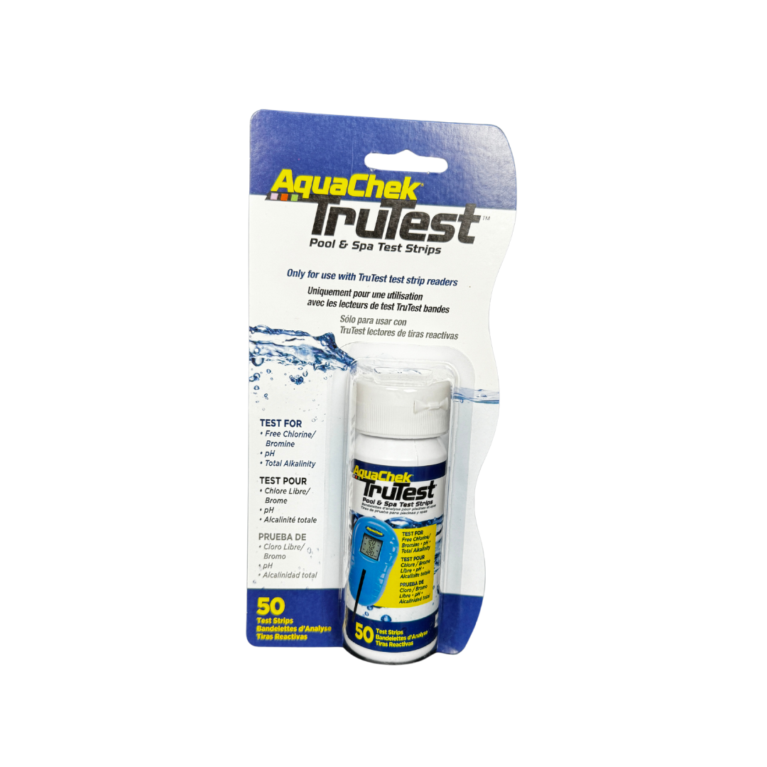 TRUTEST BANDELETTES CHLORE (BLEU) (50 TESTS) - Fraville