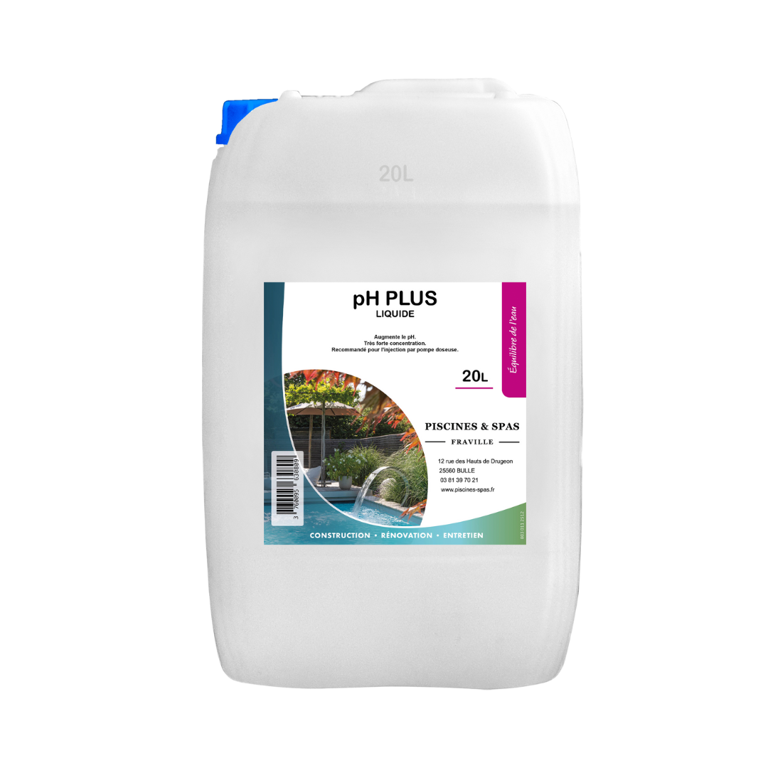 pH PLUS LIQUIDE - 20L - Fraville
