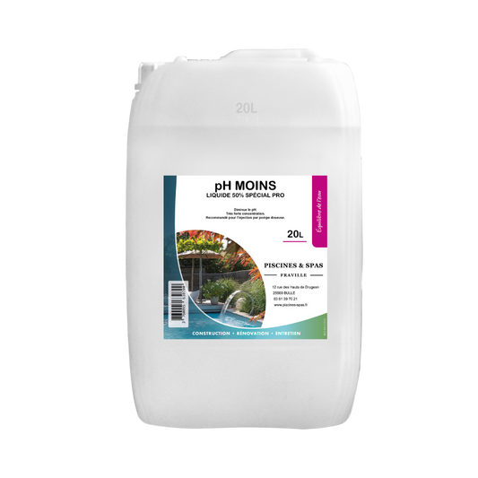 pH MOINS LIQUIDE - 20L - Fraville